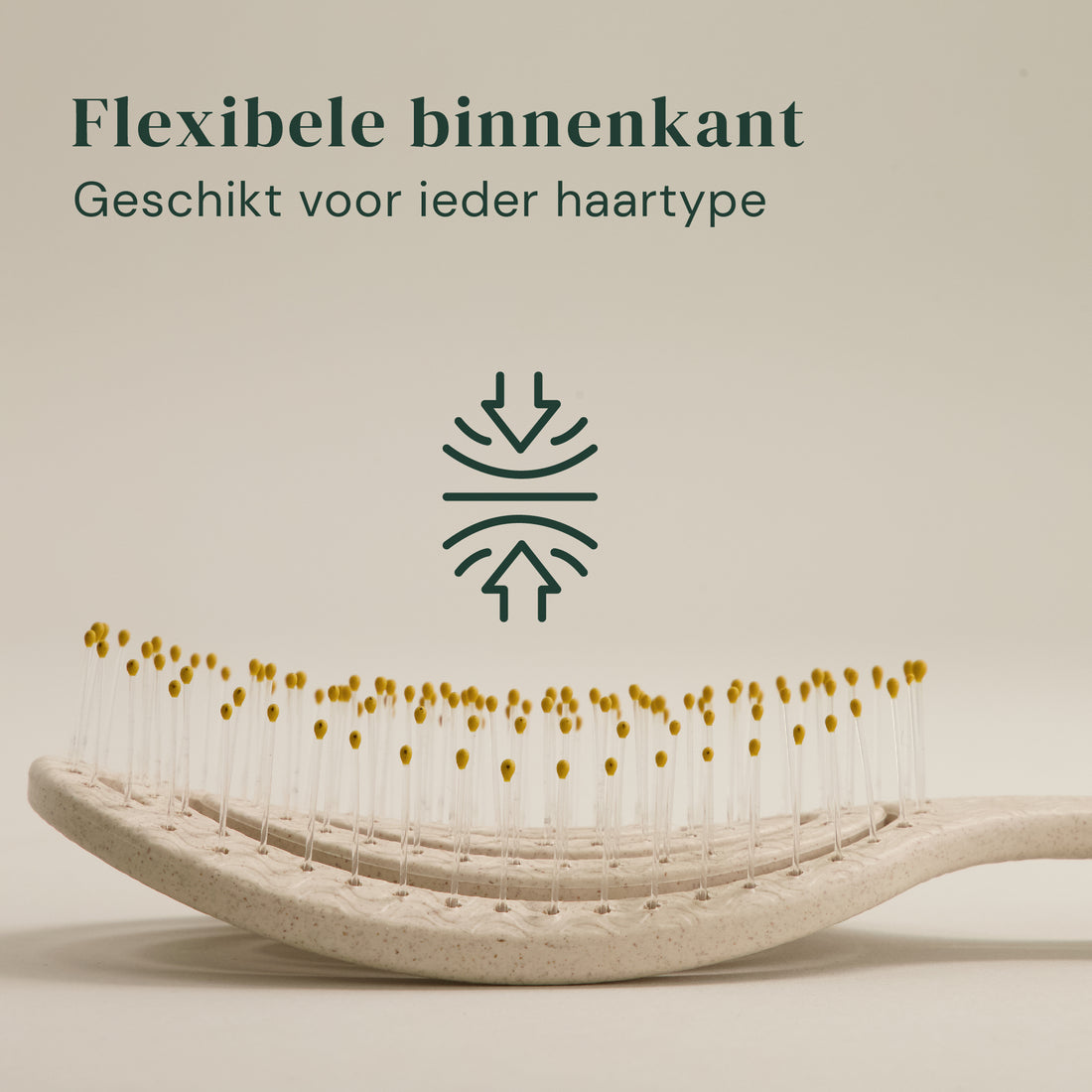 Luxe Crème Haarborstel