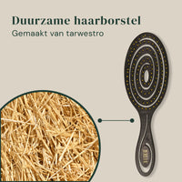 Luxe Zwarte Haarborstel